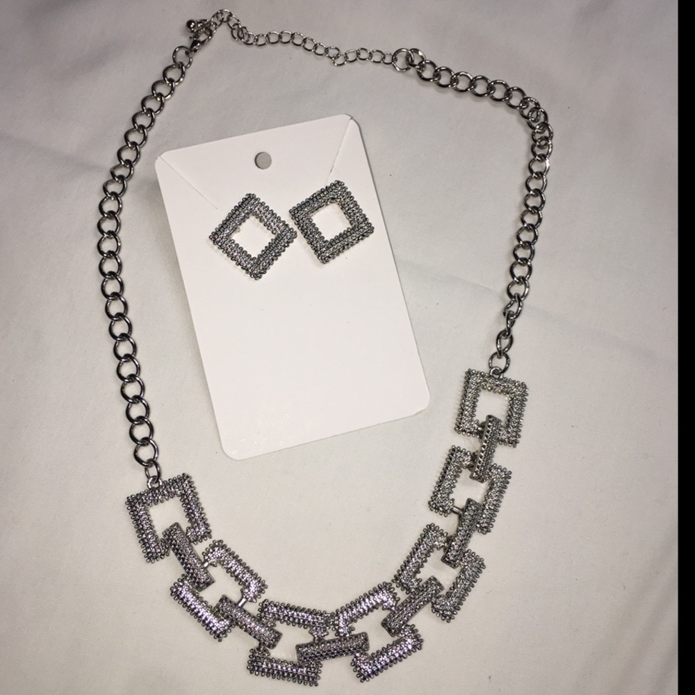 Earring and Necklace Set